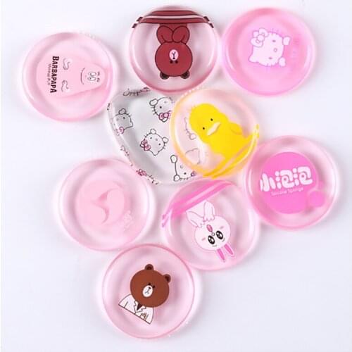 Hot Blender Silicone Sponge Makeup Puff For Liquid Foundation BB Cream Beauty Essentials Beauty Girl