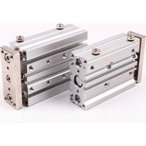 MGPM32 MGPM40 Bore 20-300 Compact pneumatic air cylinder with guide rod cylinder MGPM20-10 MGPM20-20 MGPM20-30