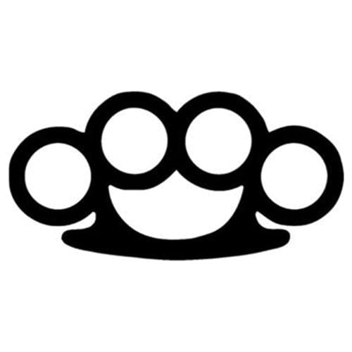 20CM Lovely for Brass Knuckles Car-Stickers and Decals Car Bodyes Decoration for Bodywork S Interior PVC Hot Sell