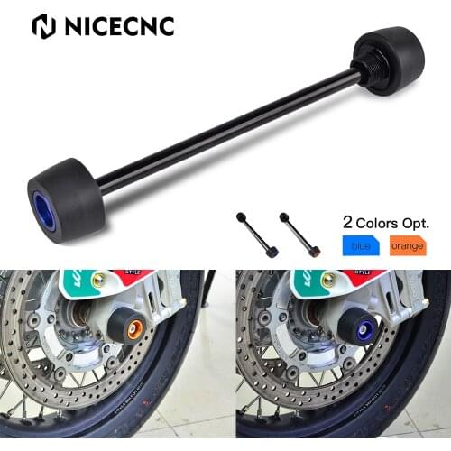 Motorcycle Accessories Axle Sliders Fork Wheel Protection Crash Pad For Husqvarna 701 Supermoto VITPILEN 701 2018 2019 2020 2021