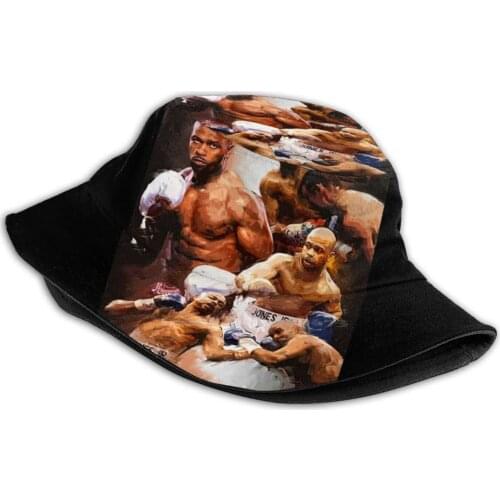 Roy Jones Jr Art Design Unisex Fisherman Hats Bucket Hats Roy Jones Jr Roy Jones Junior Roy Jones Roy Jones Boxing Roy Jones Jr
