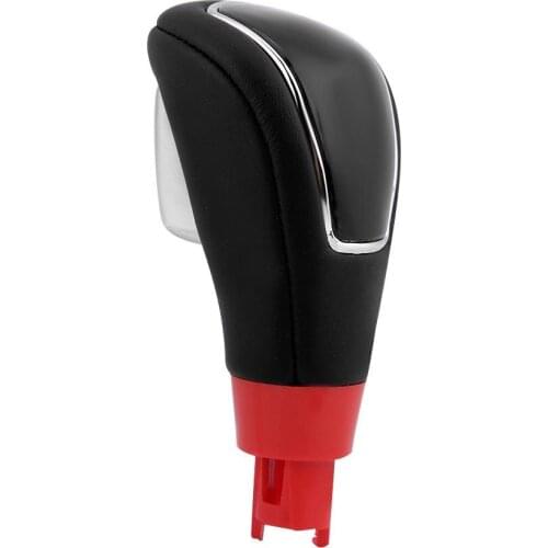 Car PU Leather Gear Shift Lever Knob Head for Ford Mondeo Kuga MK1 BLK Car Styling Accessories