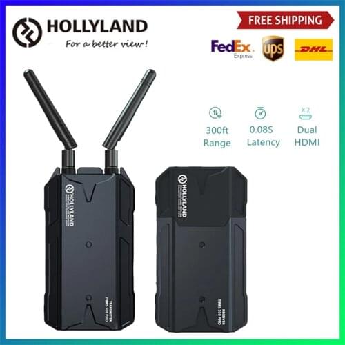 Hollyland Mars 300 PRO Wireless Video Transmission System Camera REAL-TIME APP Monitoring HDMI 300FT Image Transmitter Receiver