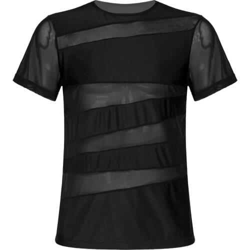 TiaoBug Men's Plain T-shirts