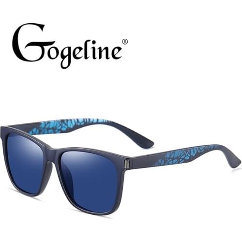 TR90 New Square Polarized Sunglasses Men Fashion Green Blue Pink Shades Male UV Protection Driving Sport Sun Glasses for Men