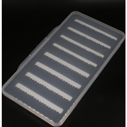 Ultra Thin Transparent Nymph Scud Fly Fishing Box 18.5cm X 9.8cm X 1.4cm Portable Fly Case