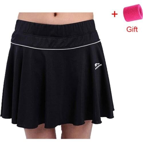 Womens Summer Sports Skorts Female Skirt Plus Size Badminton Skort Tennis Fitness Skirts with Safety Shorts for Girls
