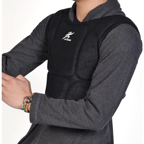 Karate Taekwondo Suit Vest Back Support Equipment Kids Adults Body Guard Chest Protector Men Women MMA Fitness Sparring Gear