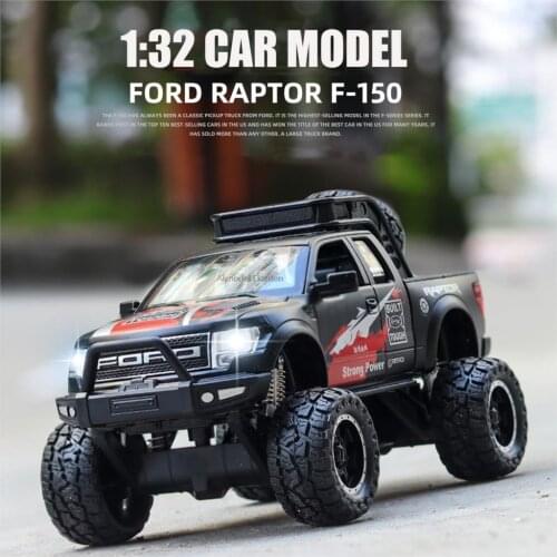 1:32 JiaYe FORD F150 Toy Car Metal Toy Diecasts & Toy Vehicles Car Model Sound Light High Simulation Car Toys For Children