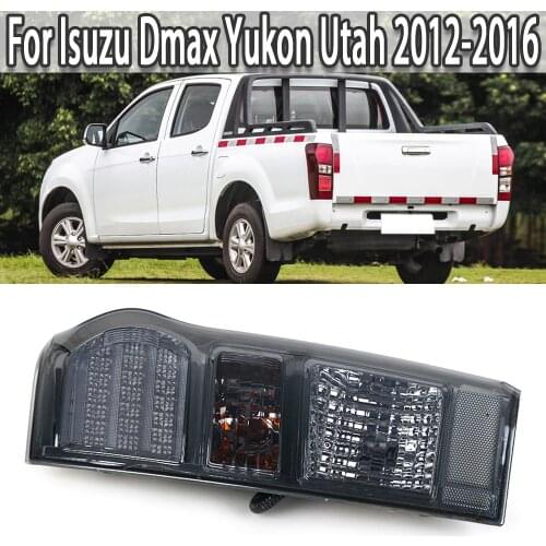 K-Car 1 Pair Rear Tail Light Brake Lamp For Isuzu Dmax Yukon Utah 2012-2016 With Bulbs Wire harness 898125393 8961253983