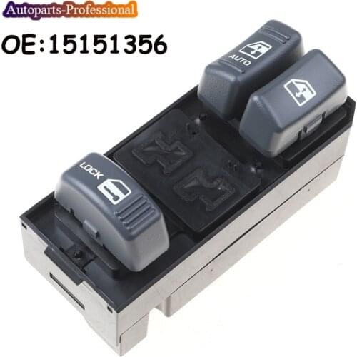 Car 15151356 For Chevy Blazer C1500 K2500 S10 Tahoe GMC C2500 Truck Jimmy K3500 Yukon Power Window Control Switch Regulator