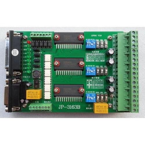 CNC JP-3163B offline 4.3 inch control board 3A three-axis drive board TB6560