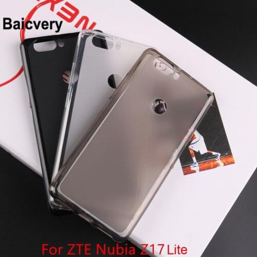 Back Gel Soft Phone Case for ZTE Nubia Z17 Lite Anti Skid Matte Cover for ZTE Nubia Z17 lite Z17lite
