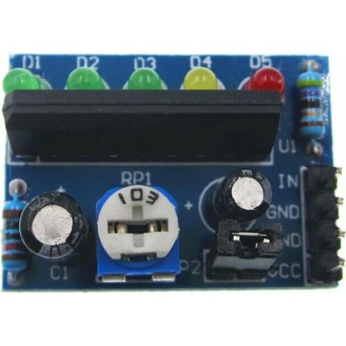 Audio Level Indicator Power Level Indicator Level Indicating Module KA2284 3.5V-12V Controller AC DC Pcb Board