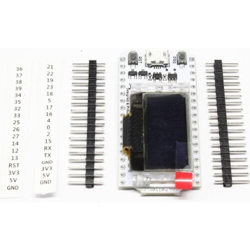 ESP32 Bluetooth WIFI Kit OLED Blue 0.96 inch Display Module CP2102 32M Flash 3.3V-7V Internet Development Board for