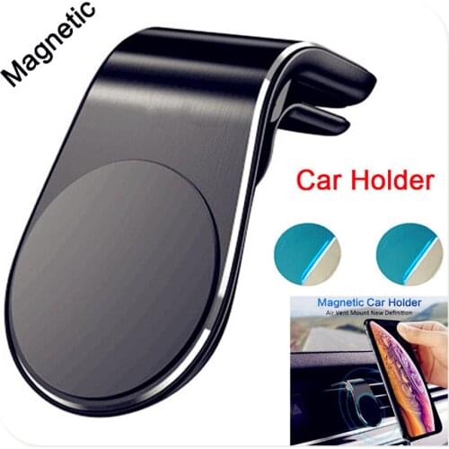 Magnetic Car Phone Stand Holder Aluminium Air Vent Mobile for Jeep Liberty Trailhawk Commander Hurricane Gladiator