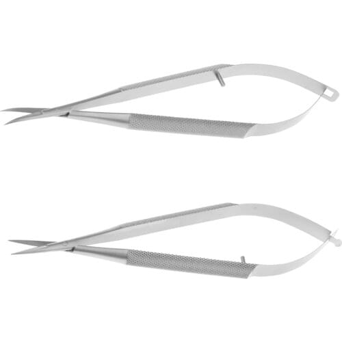 Micro Scissors Straight Stitch Cutting Embroidery Spring Action for EYE SKIN SURGEON