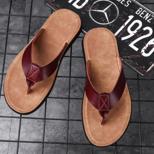 Summer Beach Men Flip Flops Slippers Skid-proof High Quality Shoes Soft Comfortable Big Size Mens Shoes Dropshipping