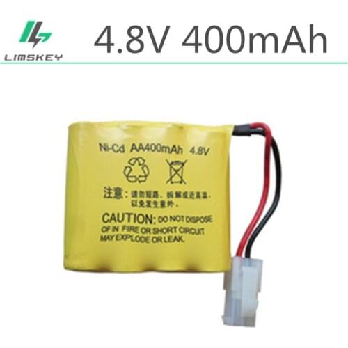 2pcs/packaging 4.8V 400mAh AA 4 in 1 Ni-Cd battery set Huanqi RC Tank 508 550 RC Car HQ 611 605