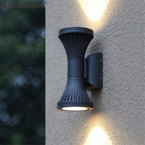 Outdoor Wall Lamp Modern Up Down 16W LED Porch Lights Waterproof Sconce Aluminum Lighting Wall Light Lamps Garden Fixtures