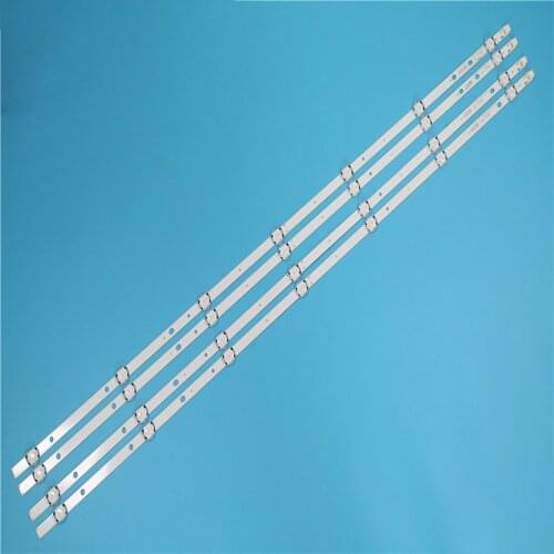 New 4 PCS/set 7LED 820mm LED backlight strip for VESTEL 43 FHD B A-TYPE Panasonic TX-43E303E 43hb6w621 VES430UNDA D43F287N4CW