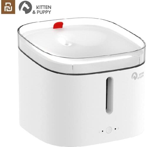 Youpin Kitten Puppy Pet Water Dispenser R version Smart Dog Cat Electric Drinking Bowl Fountain Automatic Cat Living Water 2L