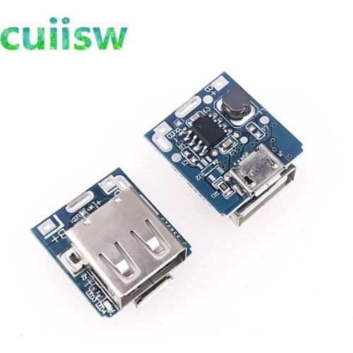 5V Boost Step Up Power Module Lithium LiPo Battery Charging Protection Board LED Display USB For DIY Charger 134N3P Program