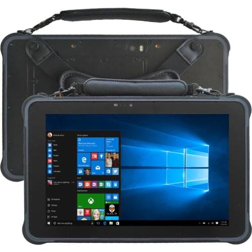 Rugged tablet 10.1 inch windows 10 industrial tablet pc with RJ45 port ST11-W