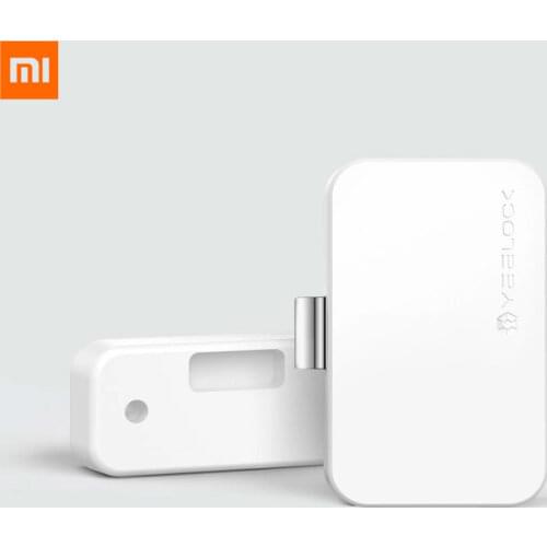 Xiaomi YEELOCK Smart Drawer Cabinet Lock Keyless Bluetooth APP Unlock Anti-Theft Child Safety File Security Drawer switch