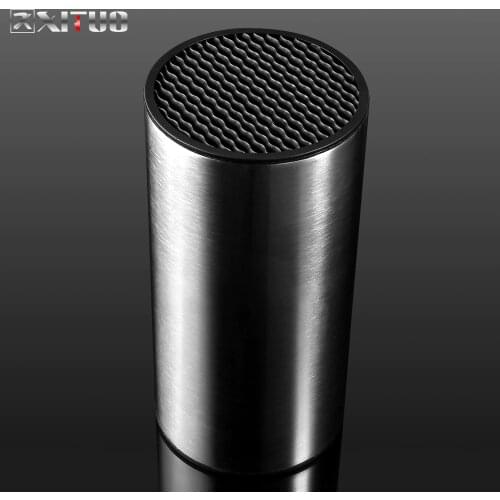 XITUO Stainless Steel Kitchen Knife Holder Round Multi-function Holder Profession Chef Knife Home Kitchen Practical Storage Tool