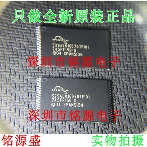 100% New&original In Stock S29AL016D70TFI010 S29AL016D70TFI01 TSOP48