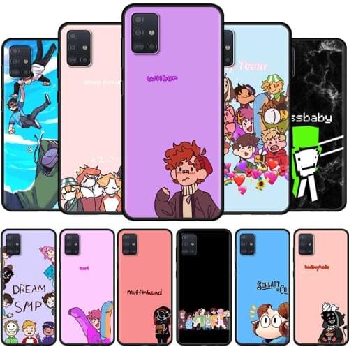 Dream Smp Case For Samsung Galaxy A51 A21S A71 A31 A52 A41 A11 A72 A32 A42 5G A01 A91 A12 A02 Cell Phone Soft Cover