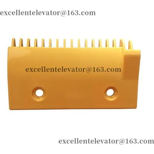2L08317 Escalator Plastic Comb L160mm W90mm Hole Space 90mm 17T Use for Sigma 1 Pack=5 Pieces