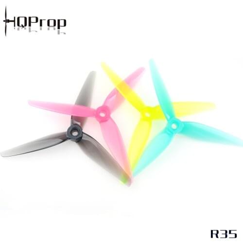 HQPROP R35 5135 5.1X3.5X3 3-Blade PC Propeller for RC FPV Racing Freestyle 5inch Drones Replacement DIY Parts
