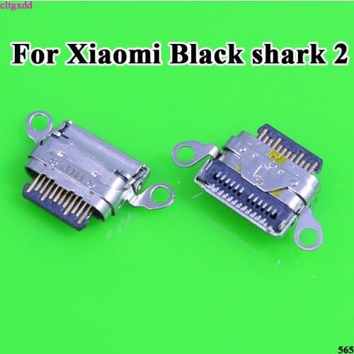 Micro USB Charger Charging jack Connector Socket charger Port Dock plug type c Female Repair Parts For Xiaomi Black shark 2 Mi2