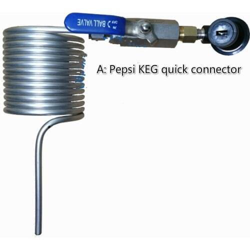 Beer brewing equipment Brewed beer equipment Beer defoamer stainless steel pipe