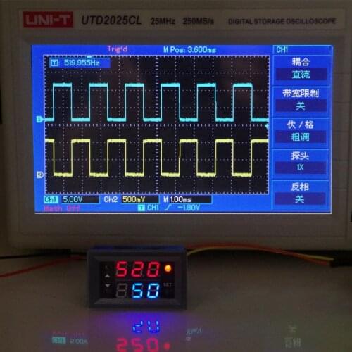 Single Signal Generator PWM Pulse Frequency Duty Cycle Adjustable Module 1Hz-160Khz