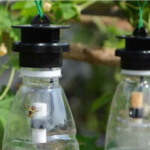 Practical Fruit Fly Trap Killer Plastic Drosophila Trap Fly Catcher With Attractant Orchard Vegetable Pest Control Garden Insec