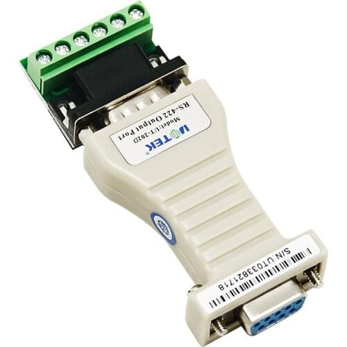 RS232 to RS422 converter 422 to 232 RS232 converter switch RS422 adapter FDX Full Duplex full-duplex no power need
