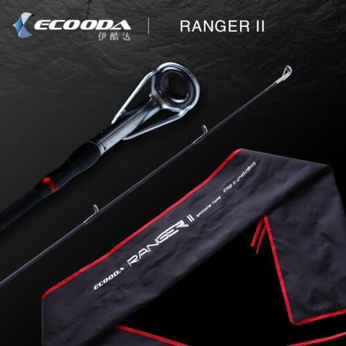 ECOODA RANGER II Lure Rod 2.1m/2.4m/2.7m Line WT15-30lb Action MH Spinning Fishing Rod 8kg Drag Power Seawater Fishing Rod