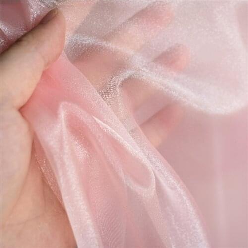 Wedding Decoration Shiny Tulle Fabric Mesh Dress Fabric For Diy Party Decoration JA06