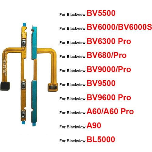 Power Volume Side Button Flex Cable for Blackview BV6000 BV6000S A60/A60 Pro BV9600 BV9000 BV5500 BV6800 BV6300 Pro BV9500