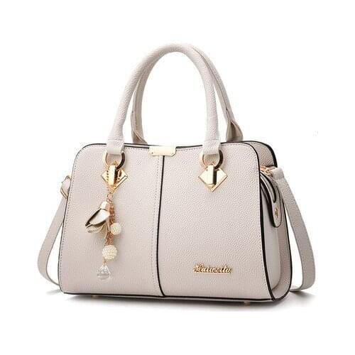 NEW Brand Women Hardware Ornaments Solid Totes Handbag High Quality Lady Party Purse Casual Crossbody Messenger Shoulder Bags