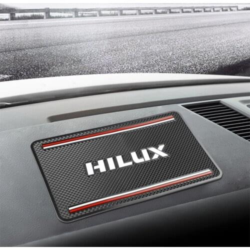 1pcs Car Anti Slip Mat Phone Holder non slip Pad Non-Slip Mat For Toyota Hilux surf vigo revo 2017 2018 Accessories Car Styling