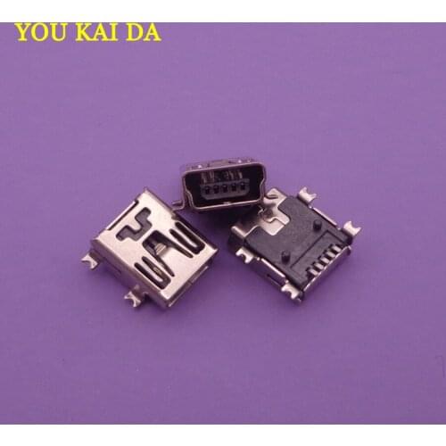 20pcs Wholesale Mini USB Data Charger Port Power Charging Connector Port DC jack Power Charger Socket For PS3 Joypad