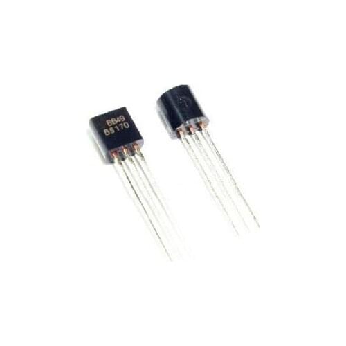 20PCS NEW BS170 MOSFET N-CH 60V 500MA TO-92