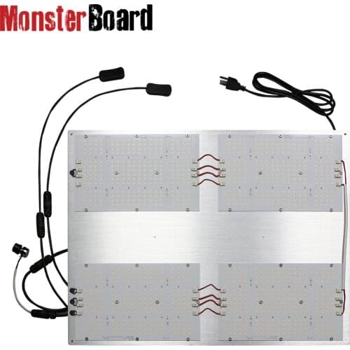 480w v4 grow light board lm301H UV IR switch monster board dimmable led grow light quantum for Hydroponics plant