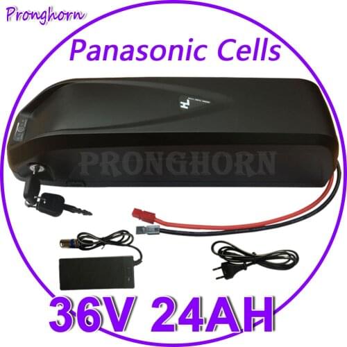 36V Hailong Battery 36V 10Ah 12Ah 13Ah 14Ah 15Ah 16Ah 17Ah 18Ah 20Ah 22Ah 24Ah Down Tube Ebike Panasonic Battery for 500W 1000W
