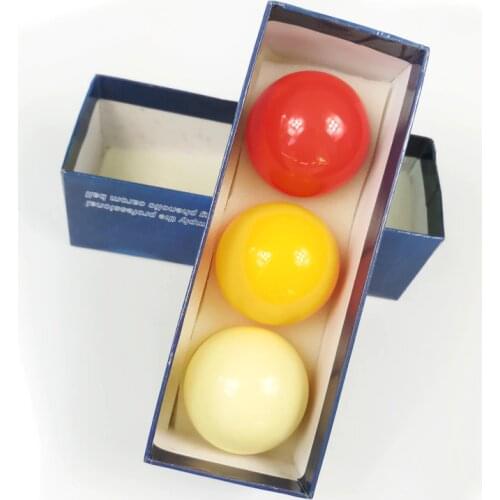 Free shipping 3pcs 61.5mm Carom billiards balls Resin Complete set balls white balls Billiard accessories high quality