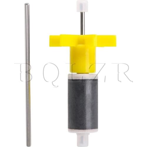 BQLZR 15.5mm Impeller Rotor Assembly Replacement Yellow for Aquarium Pump